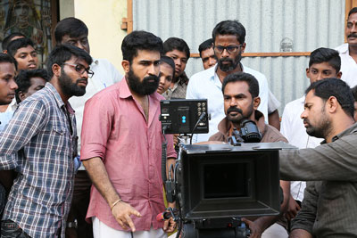 Indrasena Movie Working Stills